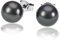 Goldmaid Damen-Ohrstecker 585 Weißgold 2 Tahiti Perlen ca. 8-9mm Ohrringe Schmuck