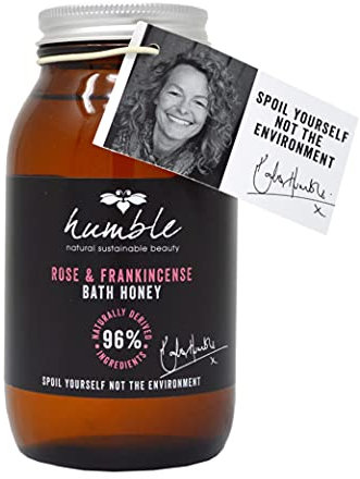 Humble Rose & Frankincense Bath Honey (275ml) - Kate Humble products are carefully created so that you can spoil yourself without spoiling the environment. Cruelty Free.