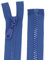 FIM Reißverschluss Plastik Zähne Nr.5 mittelgrob Teilbar für Jacken Farbe: 17 - jeansblau(218), 70cm lang