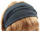 axy Haarband Yoga Stirnband Headband Hairband Wunderschön Damen Haarschmuck Sport Stirnbänder HB4 (Dunkelgrau, Extra breit)
