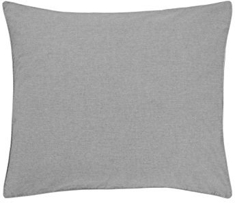 Marc O'Polo Bettwäsche Kissenbezug Washed chambray I Größe 40x80 I Farbe Grey Grau I Wendebettwäsche I Reine Baumwolle