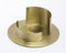 Kerzenhalter Messing Gold matt, für Ø 7 cm Kerzen, Anlasskerzen