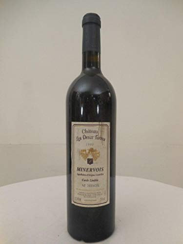 minervois château les deux terres cuvée limitée rouge 1999 - languedoc france.