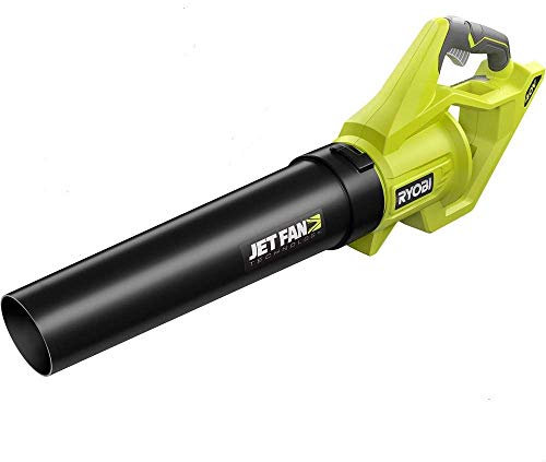 Ryobi 40-Volt Baretool Lithium-Ion Cordless Jet Fan Leaf Blower with Variable-Speed 110 MPH 500 CFM; 2019 Model RY40460 (Battery and Charger Not Included)