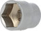 BRILLIANT TOOLS BT021817 Llave de vaso hexagonal de 3/8, 24 mm [Powered by KS TOOLS]