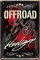 WOGEKA ART Retro Blechschild - Offroad Hooligan Motorrad Motocross Biker - witziger Spruch als Geschenk-Idee zum Geburtstag Weihnachten zur Dekoration 20x30 cm Vintage-Design aus Metall 967