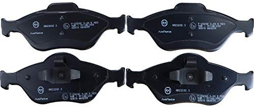 AutoMentum AM23202.3 Bremsbelagsatz 4-teilig für FORD FIESTA V (JH_ JD_) 2001-2014 Vorderachse und andere Fahrzeuge
