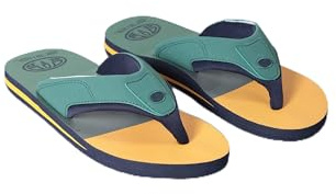 Animal Jekyl Kids Flip-Flops - Slip-on & Lightweight Footwear with Soft Padded Straps for Boys & Girls - Best for Spring, Summer, Beach & Outdoors Khaki Kids Shoe Size 13