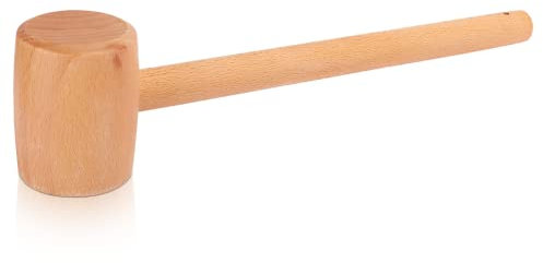 Xirfuni Martello in Legno Resistente, Martello Stabile e Durevole, per la Lavorazione del Legno per l'intaglio del Legno