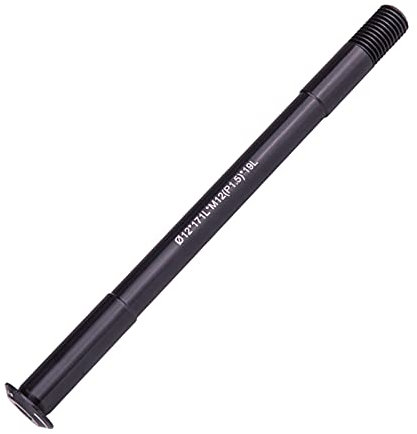 Colcolo Fahrrad Steckachse, Aluminiumlegierung 12/14/15mm MTB Hinterrad Steckachse Fahrrad Hinterrad Steckachse für Mountainbike, 12mm 171mm 1,5mm