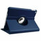 KAV Leder Flip Case Cover für Apple iPad 9. Generation 10,2 Zoll 2021 – 360 Grad drehbar, leicht, schlank und Auto-Wake- oder Sleep-Design, iPad-Ständer (schwarz)