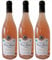 Chinon Bio 2020 - Vin Rosé sec AOC 12%, 3 x 75cl.