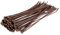 Gocableties - Kabelbinder Braun - 100 Stück - 300 mm x 3,6 mm - UV-beständiges Set