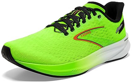 Brooks 1104071D308 Hyperion Sneaker Herren Green Gecko/Red Orange/White EU 41