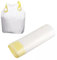 Bin Liners Heavy Duty Bin Bags 35 litre Pedal Bins Liner Refuse Sacks Pack of 20 Trash Bags Strong Kitchen Waste, Rubbish, Garbage Bag for Bathroom Home Office DIY Garden (WHITE)