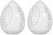 2pcs Poutter Puffle Blender Plastic Portable Portable Rack Cosmetic Making Makeup Makeup Sponge Sèche Box Beauté Boîte De Beauté