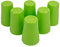 Buzztrove Unbreakable Reusable Plastic Cups Durable Plastic Drinking Cups Tumblers Set for Kitchen Outdoor Parties Picnics BBQ’s Travel Dishwasher & Microwave Safe (Set of 6) (420ml, Green)