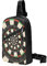Darts Target Sling Bag für Damen & Herren, faltbare Brusttasche – Sling Rucksack für Reisen Wandern Schwarz Einheitsgröße, #1228