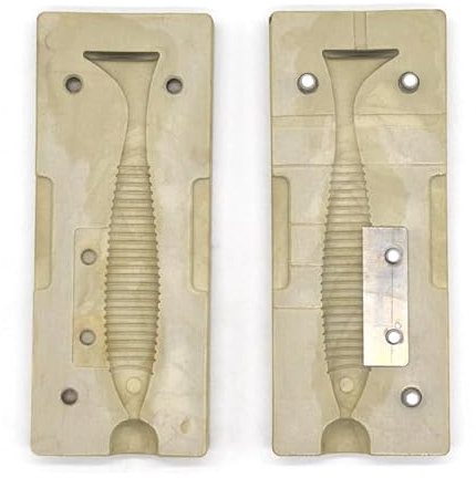 DIMATTEO Weiche Kunststoff-Köderform, Spritzgussformen, Angelformen, Köder, 11,9 cm, 12 g