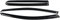 4 Pcs Premium Wind Deflectors for Volkswagen Golf 7th Gen MK7 MK7.5 2013-2020, Front Rear Side Window Rain Cover Sun Shade Reduce Wind Turbulence