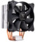 GAMDIAS BOREAS E1-410 MONO Refroidisseur d'air pour CPU, Ventilateur PWM Haute Performance, 4 Caloducs en Cuivre, Technologie de Contact Direct, Compatible Avec Intel LGA1700/1200/115x, AMD AM4, Noir