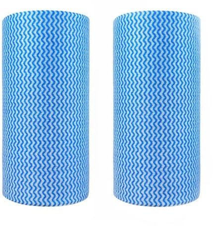 KLEENDOL 200 Sheets All Purpose Cleaning Cloths on a Roll J Cloths Dish Towels Dish Cloth for Kitchen 2 Rolls