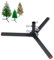 DAKEPOLE Base Albero di Natale, Robusto Supporto per Albero di Natale per Tronchi di Alberi di Natale Vivi, Base per Albero di Natale Adatto a Alberi di Diametro Fino a 32 mm
