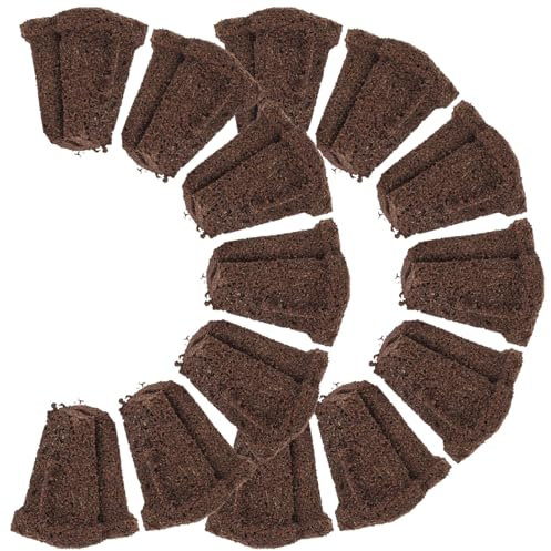 IWOWHERO 30 Pz Carbone di Cotone Piantina Blocco Pianta Forniture per Coltura Domestica Coltivazione di Giardinaggio Indoor Terriccio Piante da Esterno Torba