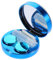 Didiseaon Mini Eye Lens Case Lenses Liquid Quicksand Contacts Organizer Sturdy Leakproof