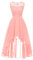 Generisch Robe d'été maxi à manches longues - Robe pastel pour femme, Rose, S