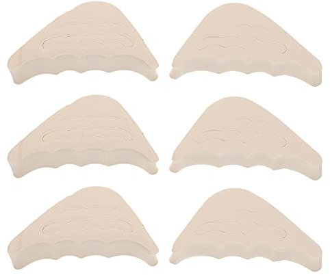 FRCOLOR 6paare Schuhfüller Für High Heel Zehenstopfen Zehenfüller-einsätze Aus Schwamm High Heel Schuh-frontfüller Elastisch Und Rutschfest Druckreduzierend Für Vorfuß