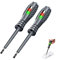 2-In-1 High Torque Strong Magnetic Screwdriver Electricity Detector,Electrical Tester Screwdriver,Electrical Circuit Tester Pen,Electrician Screwdriver,Voltage Tester Screwdriver For Electrician Tools