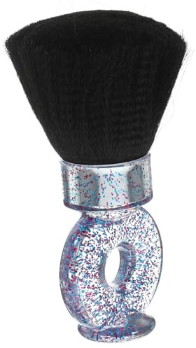 WRITWAA Brosse de Nettoyage pour Barbe et Cheveux Cassés en Fibre et Plastique Confortable pour Salon et Barber Shop Polyvalente