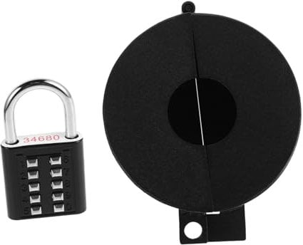 iplusmile 1 Set Protezione per Porte con Copertura Serrature Sicurezza Installazione Facile e Design Elegante per Maggiore Sicurezza