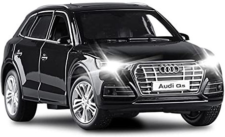 YRXIAO 1 32 Für Audi Q5 SUV Legierung Druckguss Modellauto Sammlung Display Kind Spielzeugauto Geschenk Für Wohndekorationen(Schwarz)