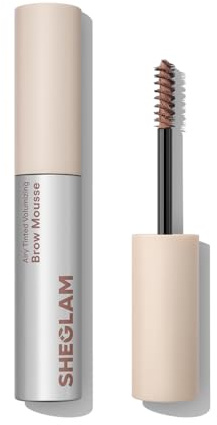 SHEGLAM Airy Tinted Volumizing Brow Mousse Eyebrow Cream Gel Highly Pigmented Shaping Filling Water Removal-Auburn