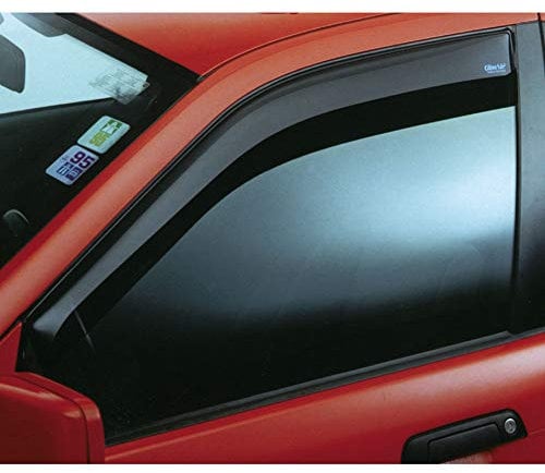 ClimAir Windabweiser kompatibel mit Mercedes E-Klasse W211 Limousine 2002-2009, Rauchgrau