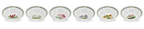Portmeirion Exotic Botanic Garden - 6 Oatmeal Bowls - Set of 6