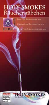Berg Räucherstäbchen Holy Smokes Blue Line Paket 1, 13 verschiedener Sorten