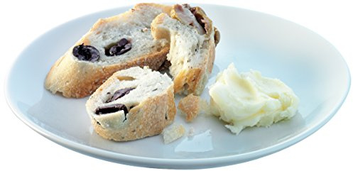LSA International Dine Bread/Cake Plate Coupe Ø16cm | Set of 4 | Handmade Porcelain | DI21