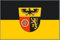 U24 Aufkleber Landkreis Mainz-Bingen Flagge Fahne 12 x 8 cm Autoaufkleber Sticker
