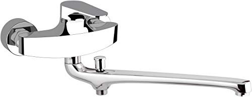 Remer - Rubinetto lavabo/Vasca con Canna fusa Lunga - Serie Class Line - L46