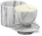 Norpro Marble Beurre Gardien, Blanc