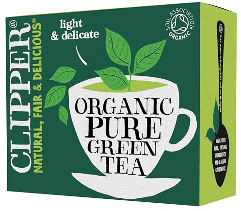 Clipper Pure Green 80 Teabags (Pack of 3, Total 240 Teabags)