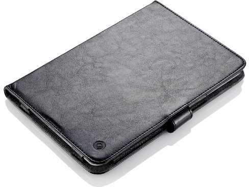 Gear4 Leather Flip Folio Case Cover for iPad Mini - Black/Grey