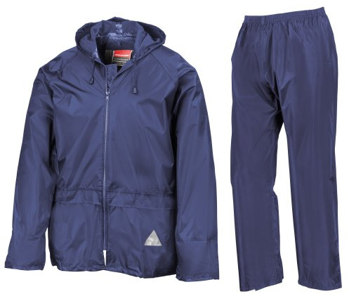 Result Heavy, Waterproof Men’s Rain Suit (Jacket and Trouser Suit)
