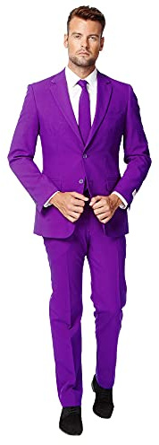 OppoSuits Modisch Party Einfarbige Anzüge für Herren