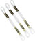 DMC - Set di 3 matassine Mouliné Spécial 117MC BIANCO - Filo da ricamo 100% cotone - Si adatta a tutte le tecniche di ricamo e a tutti i supporti, ideale per il punto croce