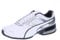 PUMA Herren Tazon 6 FM Laufschuhe, White Silver-Black, 44.5 EU