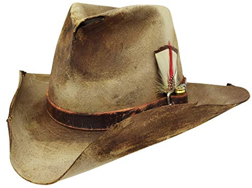 Westernhut antiqued Bounty Hunter